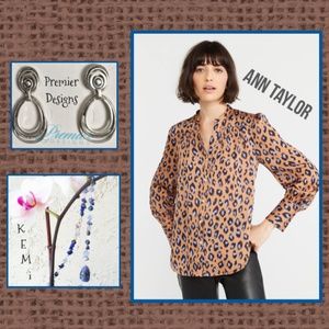 Animal Print Blouse